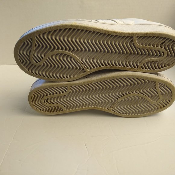 Adidas superstar white leather low top US size 4 ART B23641 - Picture 8 of 10